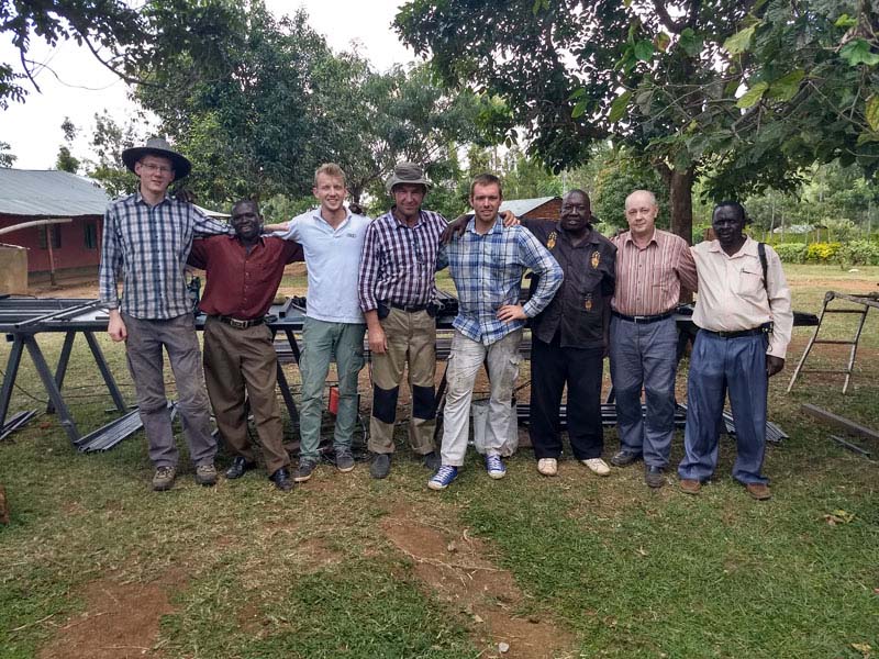 AMB construction team alongside our local builders